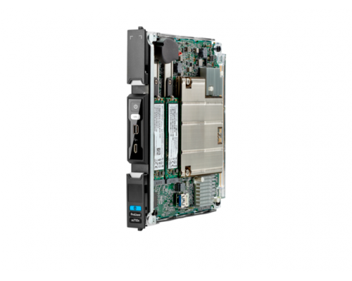 HPE ProLiant m710x Server Blade: высокопроизводительный серверный картридж на базе четырехъядерного процессора Intel Xeon E3-1585L v5 - m710x